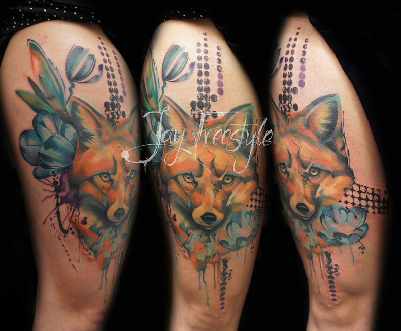 See How This Tattoo Artist Creates Amazing Tattoos Without Sketches