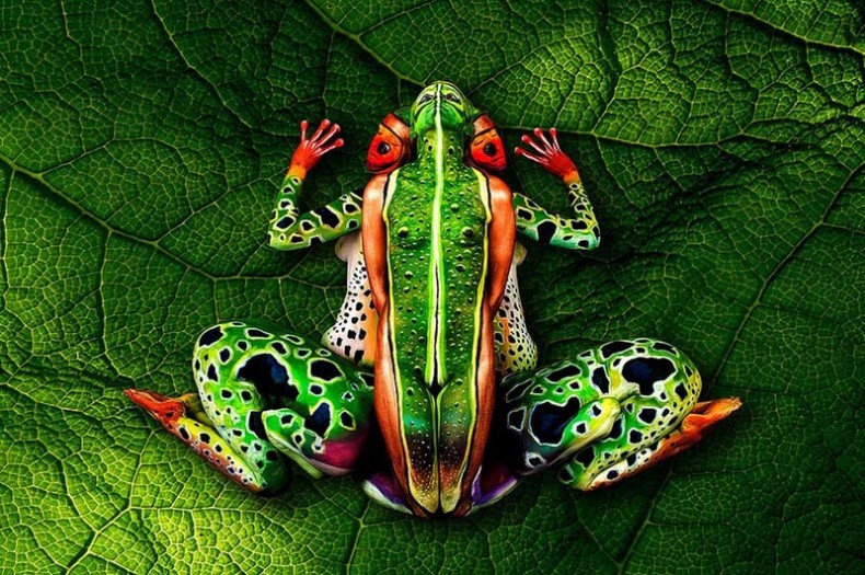 30 Incredible Body Art Illusions. You&#8217;ll Go WOW Once You Really See Them