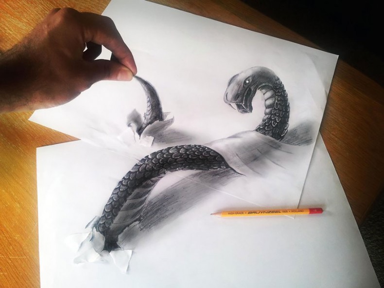 If You Thought You are Good at Drawing With a Pencil, Take a Look at This