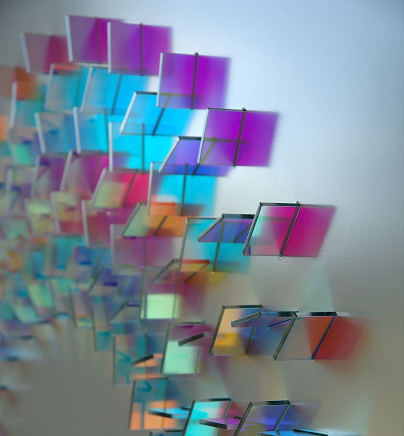 Chris Wood Will Introduce You to his Obsession, Colored Glass and Light Installations