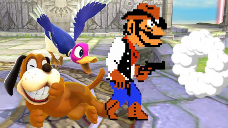 Super Smash Bros. For Wii U New Video Reveals Duck Hunt Amiibo Data