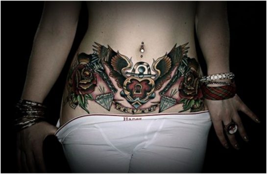 Pilgrim Tattoo Bali - Dragon attack on lower abdomen. Thanks @louisnicholas  for sitting like a champ. Done at @boldandbrighttattooparlor . .  #balitattoo #tattoobali #canggutattoo #tattoocanggu #dragontattoo  #stomachtattoo | فيسبوك