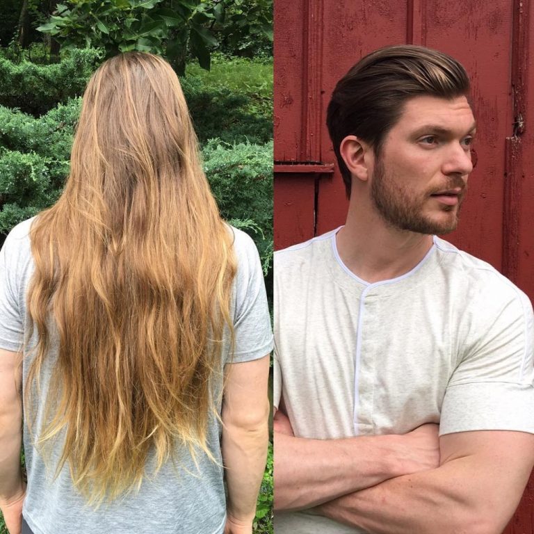 23 Long Haired Men Get Transformed With A Trim