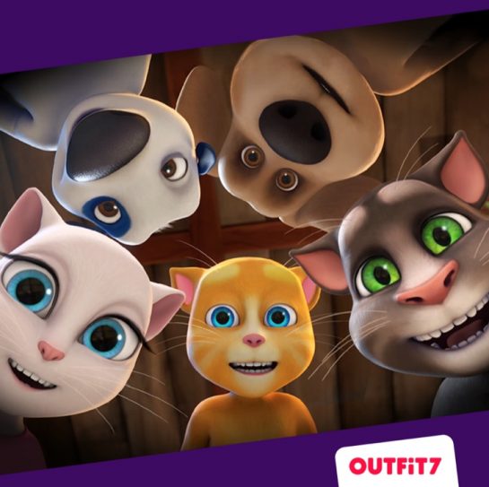 talking tom and friends stuffed animals