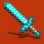 wallpaper, minecraft, sword