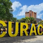 yellow Curacao signage