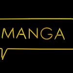 Manga neon signage