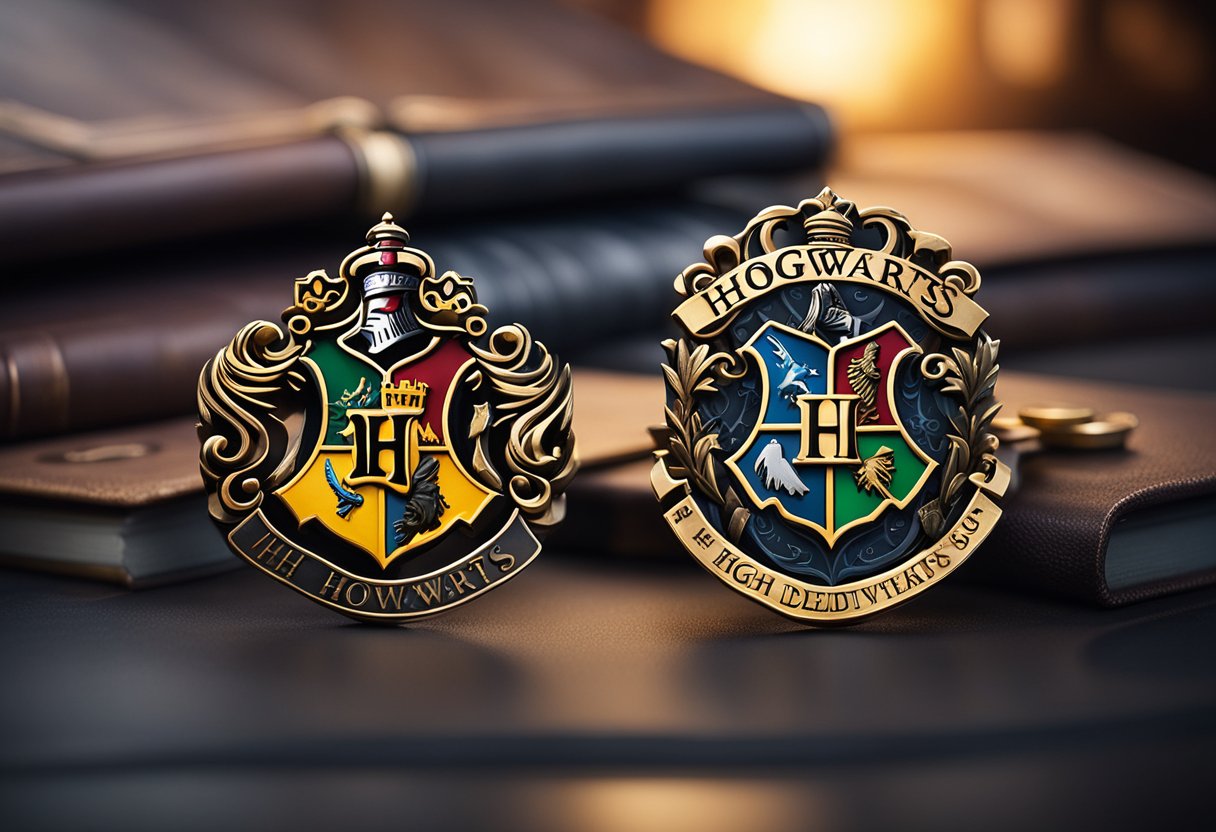 The Hogwarts Legacy game logo displayed across various platforms