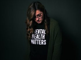 woman in black and white long sleeve shirt