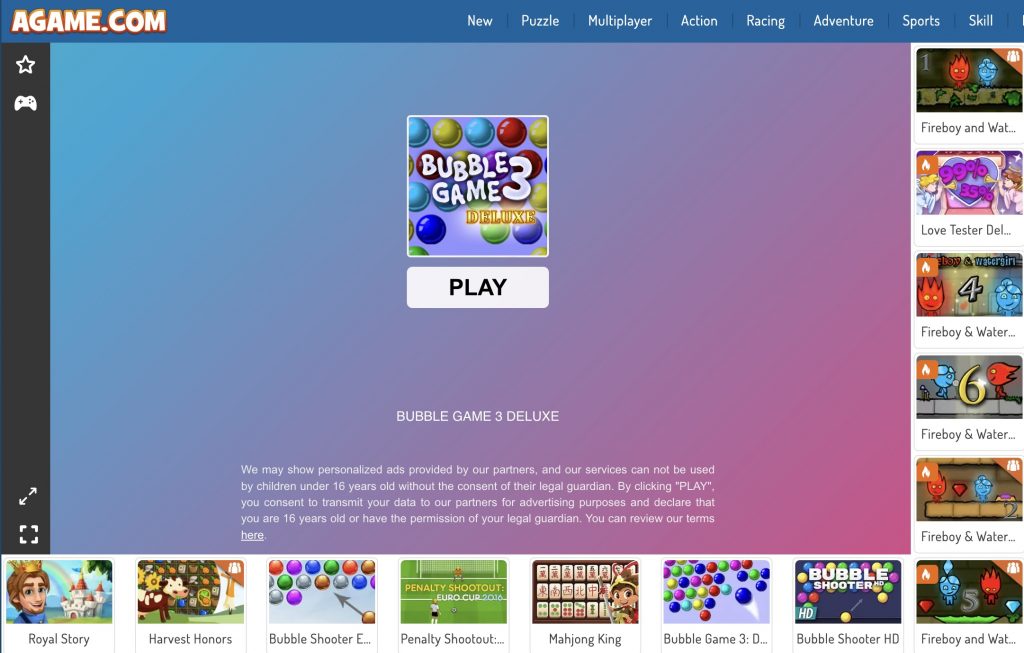 Bubble Shooter - Free Game from Agame.com