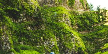 person riding a mountain bike