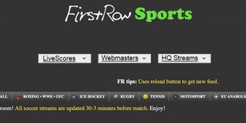 FirstRowSports - free sports streaming website