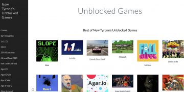 Tyrone's Unblocked Games